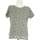 Vêtements Femme T-shirts & Polos Creeks top manches courtes  38 - T2 - M Gris Gris