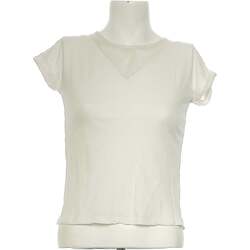 Vêtements Femme Tops / Blouses Cache Cache Top Manches Courtes  34 - T0 - Xs Blanc