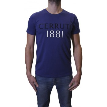 Vêtements Homme T-shirts manches courtes Cerruti 1881 Buffa Bleu Marine
