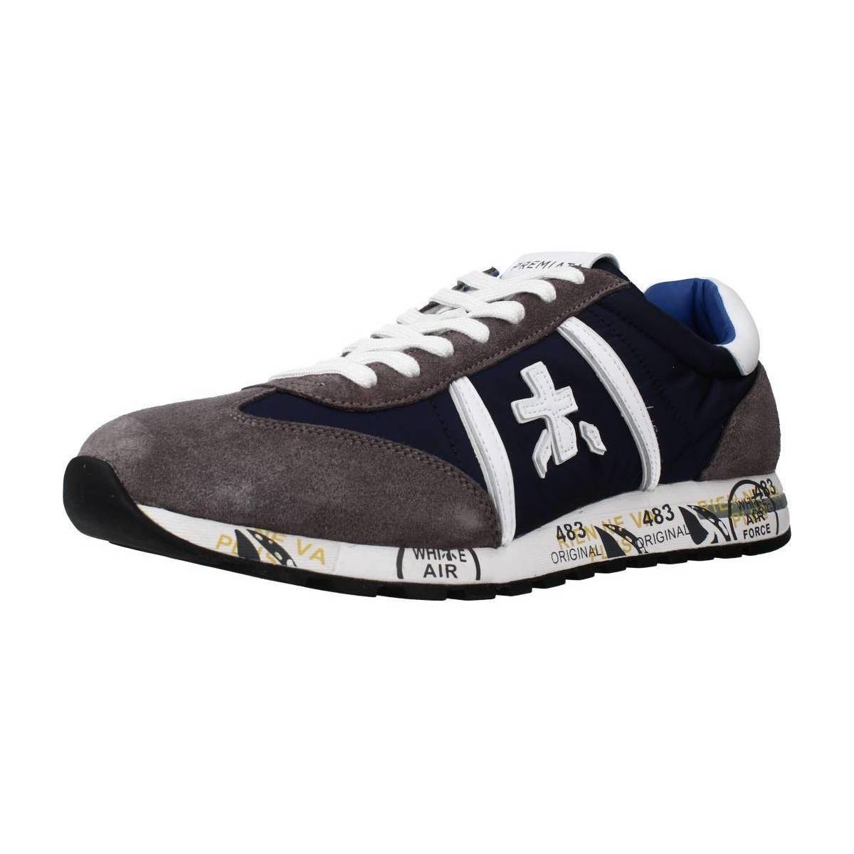 Chaussures Homme Baskets mode Premiata LUCY 600E Gris
