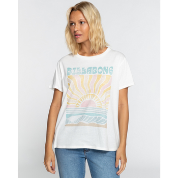 Vêtements Femme T-shirts & Polos Billabong Sunshine Dream Blanc