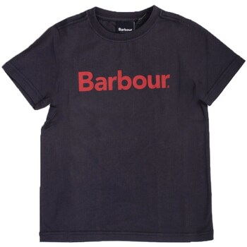 Vêtements Garçon T-shirts manches courtes Barbour CTS0060 Bleu