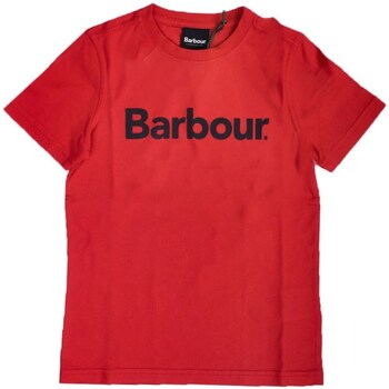 Vêtements Garçon T-shirts manches courtes Barbour CTS0060 Rouge