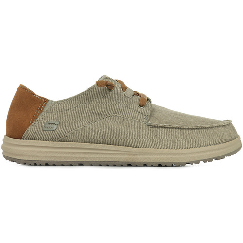 Chaussures Homme Baskets mode Skechers Melson Planon Marron
