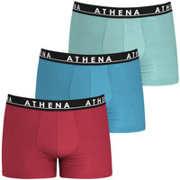 Sous-vêtements Homme Boxers Athena Lot de 3 boxers homme Easy Color rougebleulagon