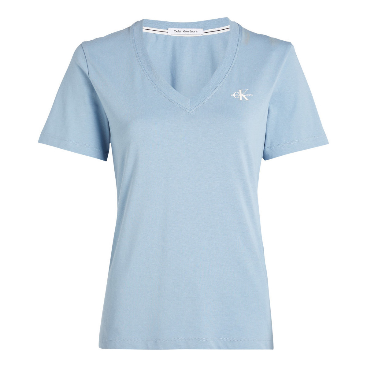 Vêtements Femme T-shirts manches courtes Calvin Klein Jeans 144666VTPE23 Bleu