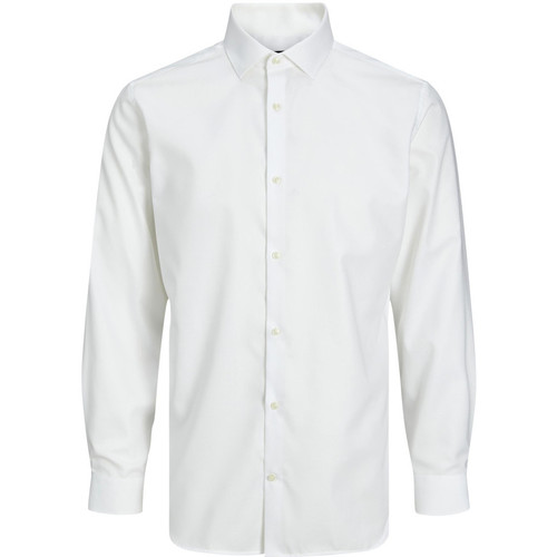 Vêtements Homme Chemises manches longues Premium By Jack & Jones 145161VTPER27 Blanc