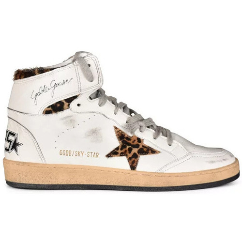 Chaussures Femme Baskets mode Golden Goose steve Sneakers Sky Star Blanc