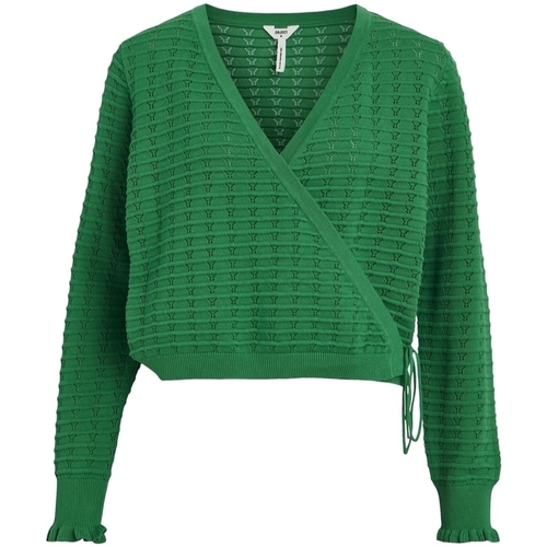 Vêtements Femme Pulls Object Jasmin Cardigan L/S - Fern Green Vert