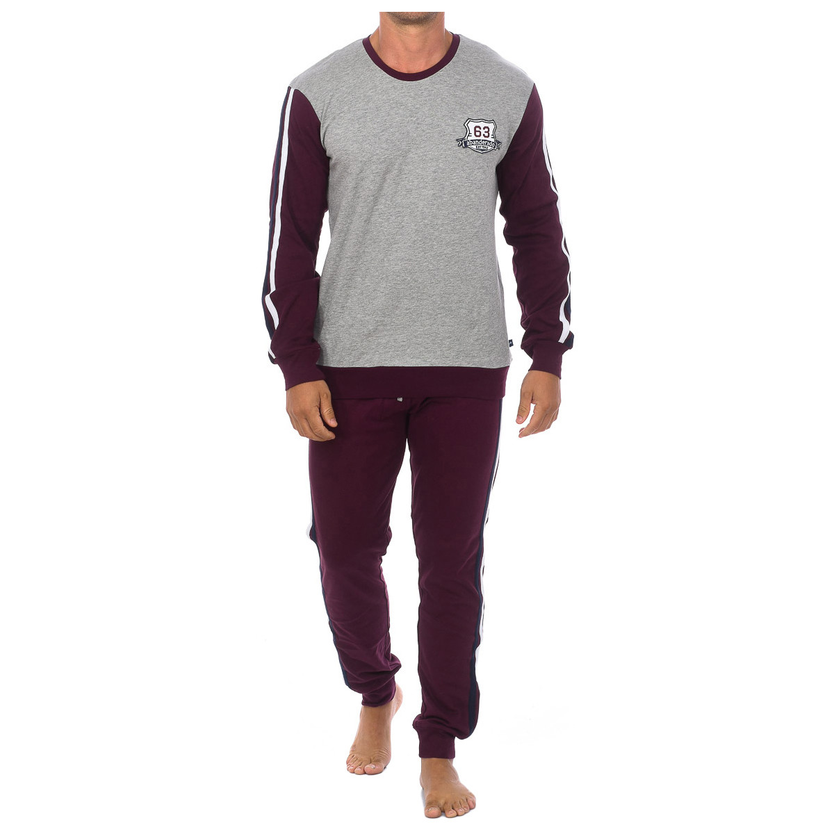 Vêtements Homme Pyjamas / Chemises de nuit Abanderado A0CHG-1W3 Gris