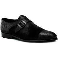 Chaussures Homme Richelieu Andrés Machado 20023-CROCO Noir