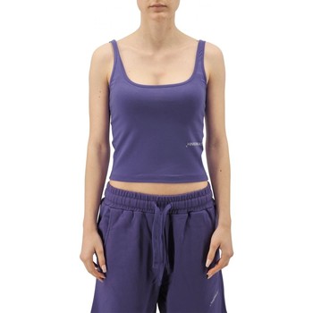 Vêtements Femme T-shirts & Polos Hinnominate Top bi-lastique avec imprim Violet