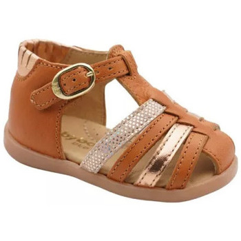 Chaussures Fille Sandales et Nu-pieds Babybotte GUPPY NATUREL Marron