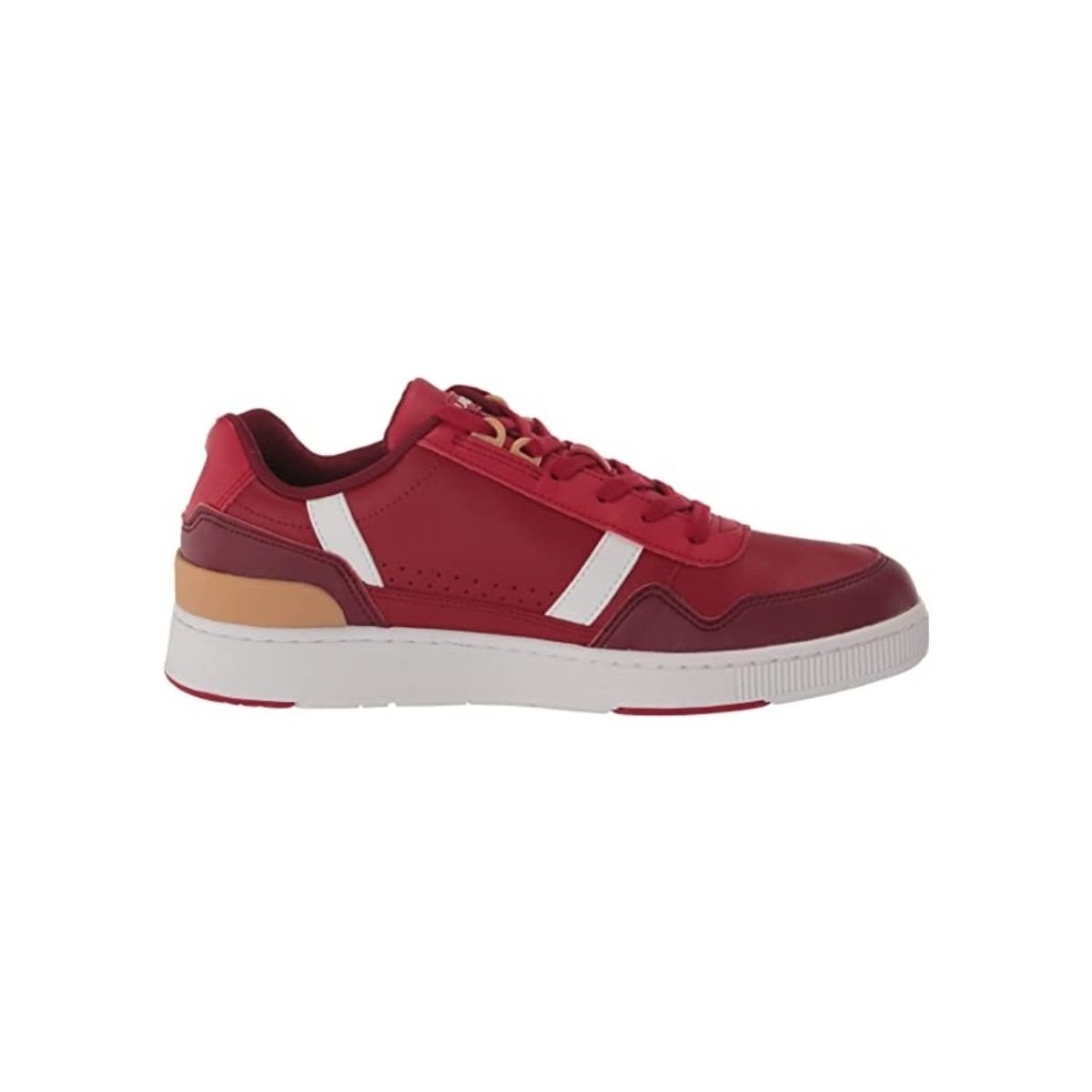 Chaussures Homme Baskets basses Lacoste Baskets homme  ref 58241 17K Rouge/Blanc Rouge