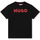 Vêtements Enfant T-shirts & Polos BOSS Tee shirt junior  noir G25102/09B - 12 ANS Noir