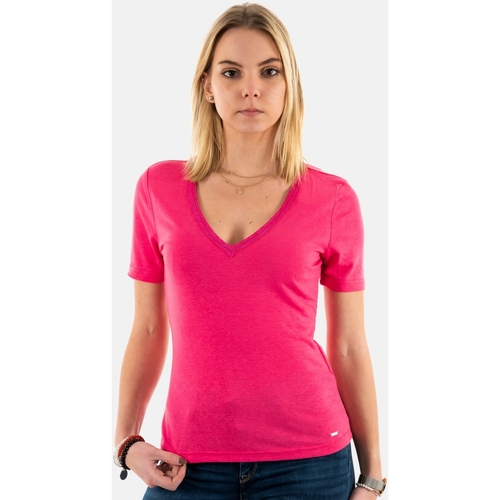 Vêtements Femme T-shirts manches courtes Morgan 231-dauro Rose