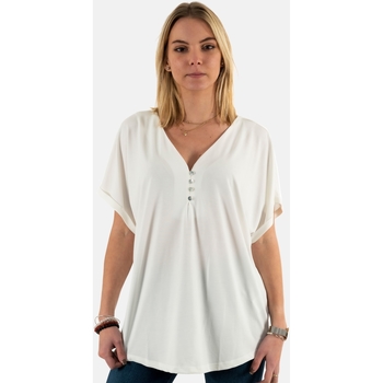 Vêtements Femme T-shirts manches courtes Only 15285116 Blanc