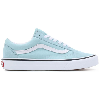 Chaussures Femme Baskets mode Vans Old Skool Color Theory Canal Blue VN0007NTH7O1 Bleu