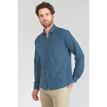 Vêtements Homme Chemises manches longues Chemise Juanito En Jeans Noirises Chemise adol bleu pétrole Bleu