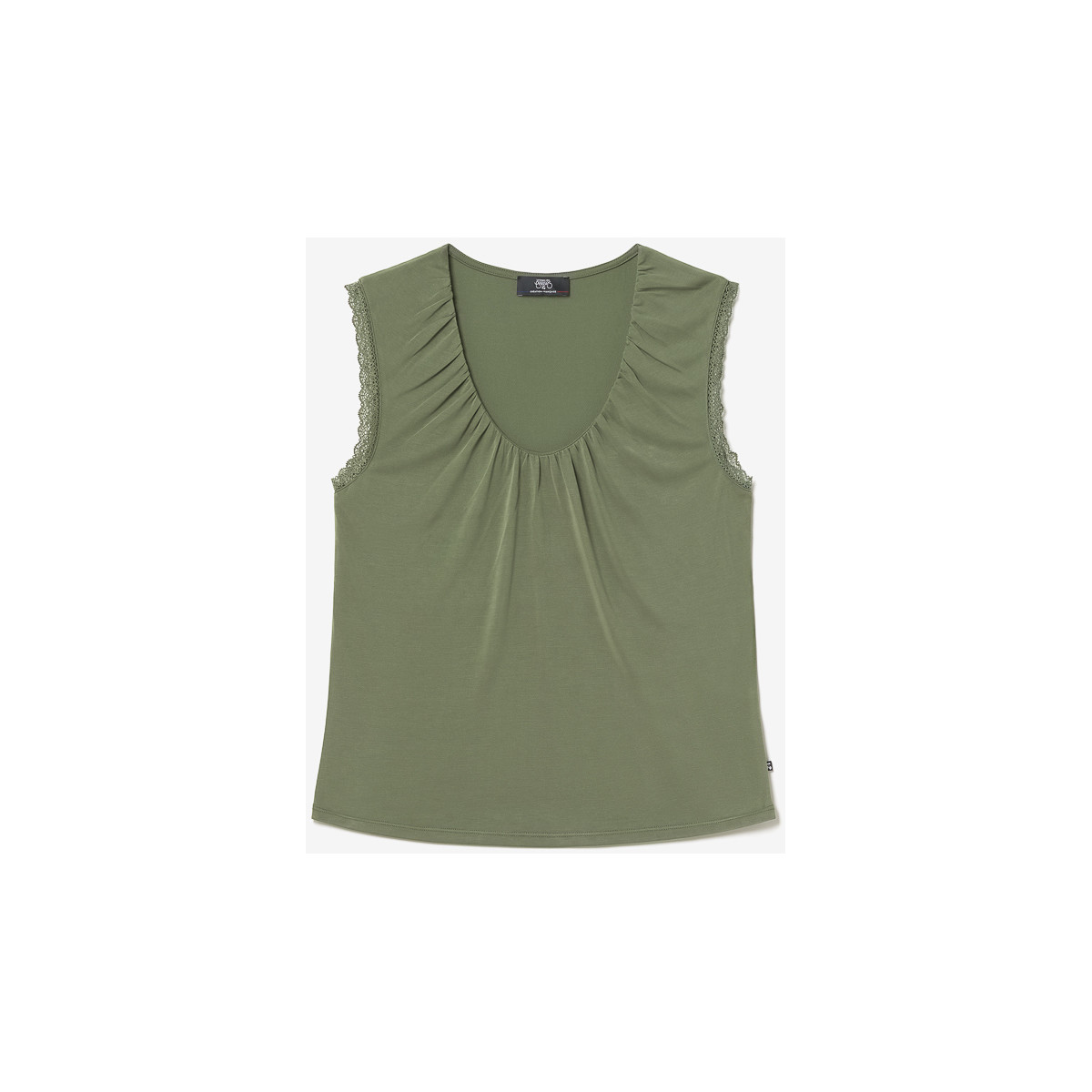 Vêtements Femme T-shirts & Polos Le Temps des Cerises Top nani kaki Vert