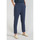 Vêtements Femme Pantalons Le Temps des Cerises Pantalon reydel bleu marine à fermeture asymétrique Bleu