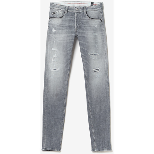 Vêtements Homme Jeans Ados 12-16 ansises Triolet 700/11 adjusted jeans destroy gris Gris