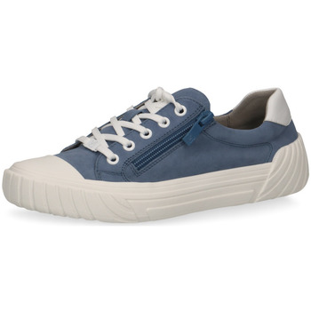 Chaussures Femme Baskets mode Caprice Sneaker  23737 Blue Suede Bleu