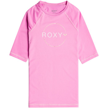 Vêtements Fille T-shirts manches courtes Roxy Beach Classics rose - cyclamen