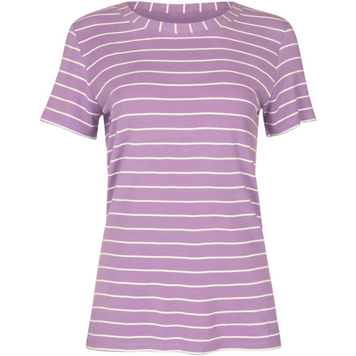 Vêtements Femme Tops / Blouses Lisca T-shirt manches courtes Posh  Cheek Violet