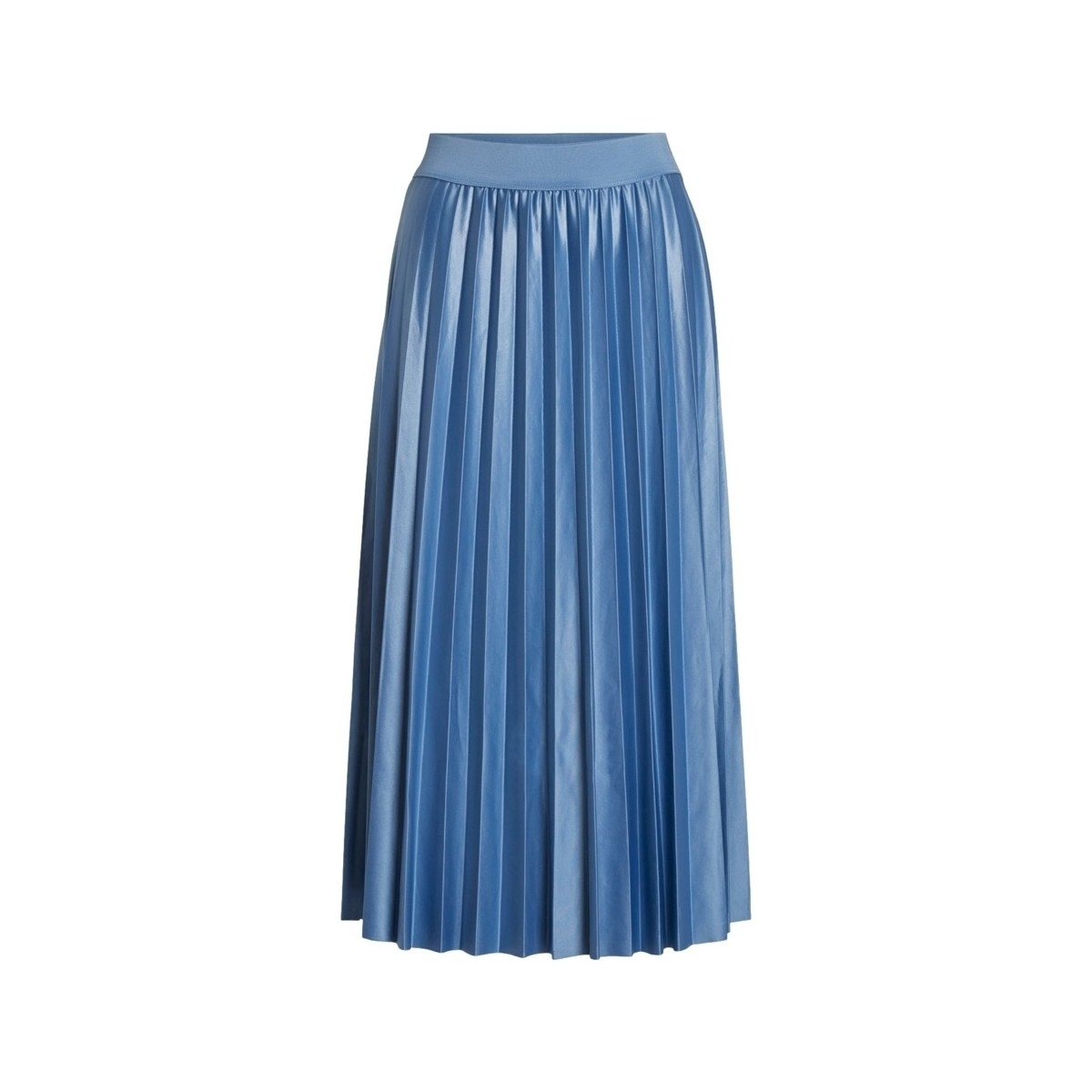 Vêtements Femme Jupes Vila Noos Skirt Nitban - Federal Blue Bleu