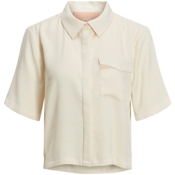 blouses jjxx  shirt lark short s/s - seedpearl 