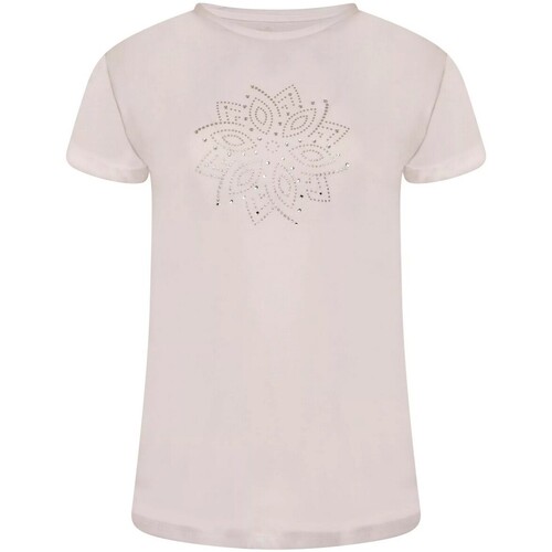 Vêtements Femme T-shirts manches longues Dare 2b Crystallize Blanc