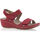 Chaussures Femme Continuer mes achats Sandales / nu-pieds Femme Rouge Rouge
