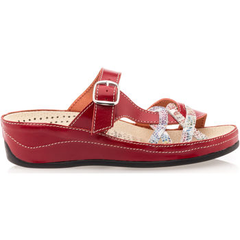 Chaussures Femme Derbies Pedi Relax Chaussures confort Femme Rouge Rouge