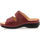 Chaussures Femme Derbies Valmonte Chaussures confort Femme Rouge Rouge