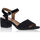 Chaussures Femme en 4 jours garantis Pierre Cardin Sandales / nu-pieds Femme Noir Noir