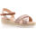 Chaussures Fille Sandales et Nu-pieds 3 Pommes Sandales / nu-pieds Fille Rose Rose