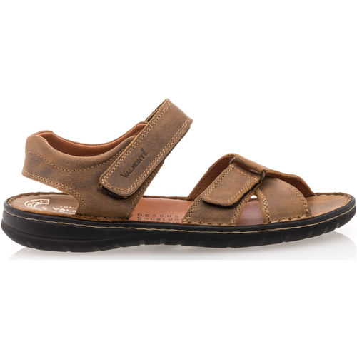 Valmonte Sandales / nu-pieds Homme Marron Marron - Chaussures Sandale Homme  54,99 €