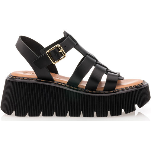 Mordi La Vita Sandales / nu-pieds Femme Noir Noir - Chaussures Sandale  Femme 59,99 €