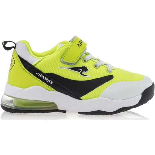 Chaussures Garçon Baskets basses Airness Baskets / zipped sneakers Garcon Jaune Jaune