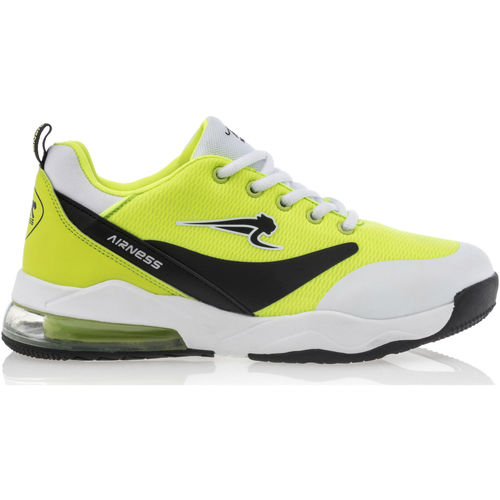 Chaussures Garçon Baskets basses Airness Baskets / zipped sneakers Garcon Jaune Jaune