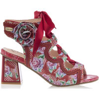 Chaussures Femme Meubles à chaussures Laura Vita Sandales / nu-pieds Femme Rouge ROUGE