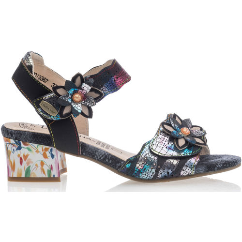 Laura Vita Sandales / nu-pieds Femme Noir NOIR - Chaussures Sandale Femme  79,99 €