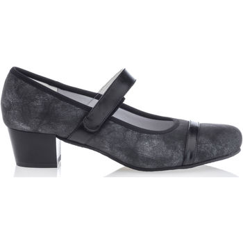 derbies ashby  chaussures confort femme gris 
