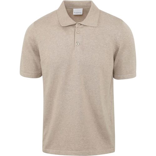 Vêtements Homme T-shirts & Polos Knowledge Cotton Apparel Polo Beige Beige