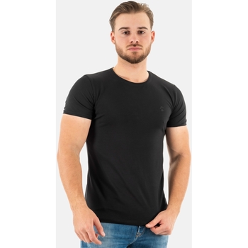 Vêtements Homme T-shirts manches courtes Benson&cherry twist Noir