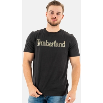 Vêtements Homme T-shirts manches courtes Timberland 0a68n1 Noir