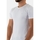 Vêtements Homme T-shirts full-zip manches courtes Benson&cherry twist Blanc