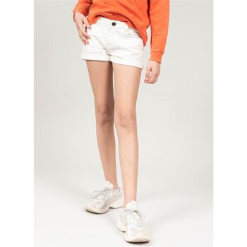 Vêtements Fille Shorts / Bermudas Deeluxe Short CERISE Blanc