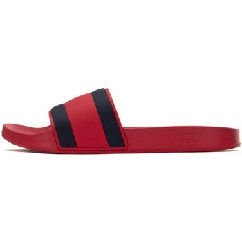 Chaussures Homme Chaussures aquatiques Tommy Hilfiger Flag Pool Slide Rouge
